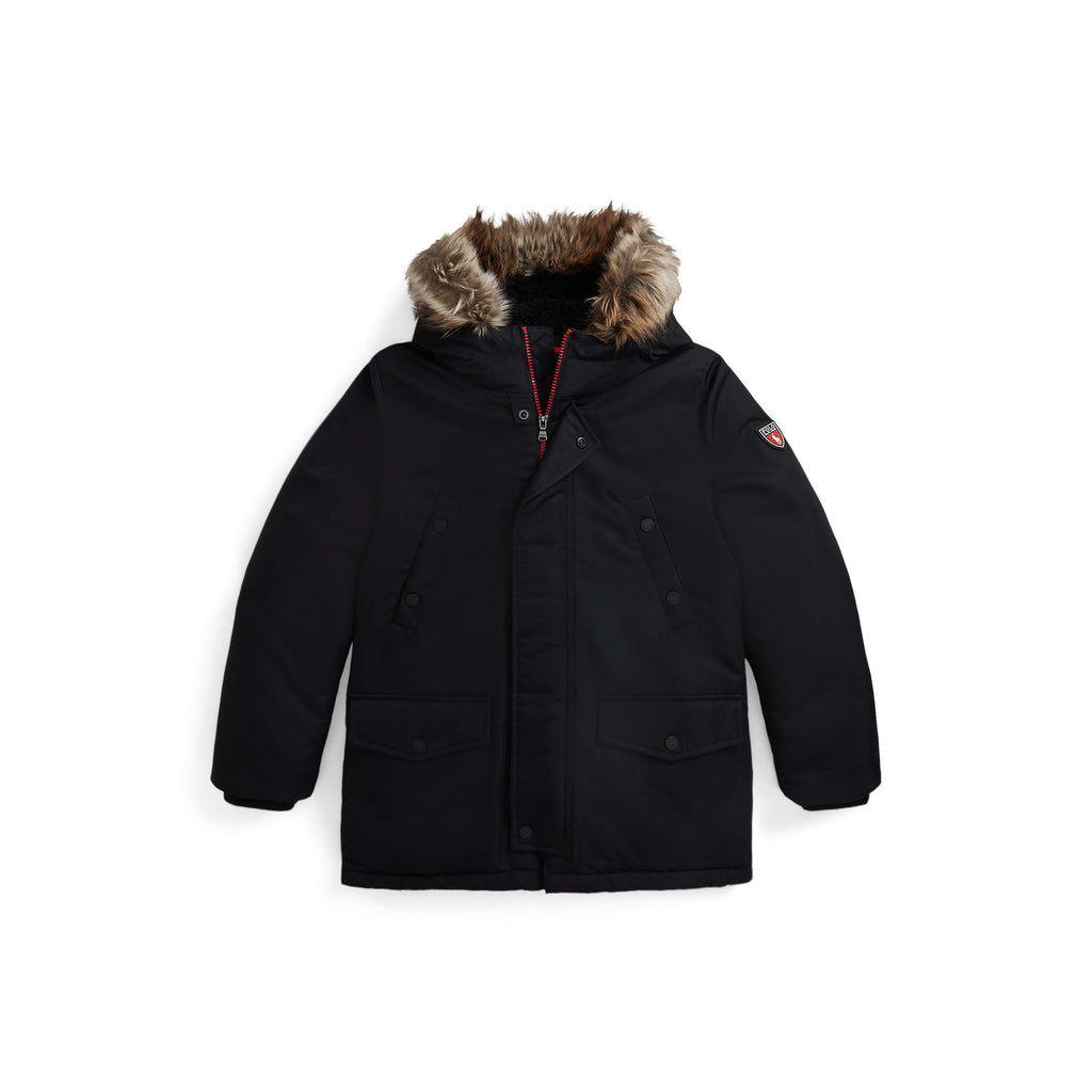 Ralph Lauren Faux-Fur-Trim Down Parka