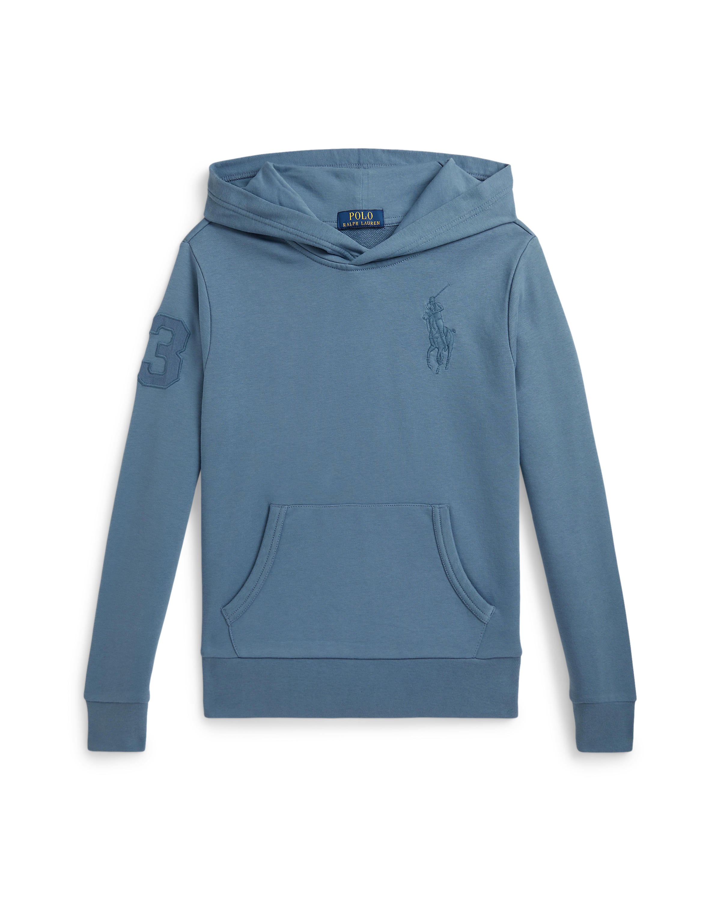 Polo Ralph Lauren Boys French Terry Light Blue Hoodie