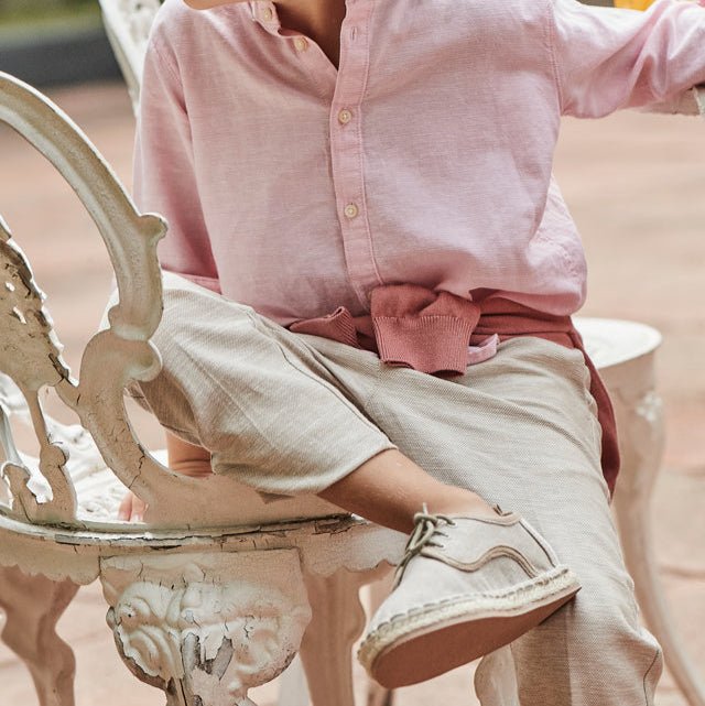 Mayoral Mini Linen Suit Pants_ 3563 - NorthBoys