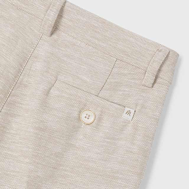 Mayoral Mini Linen Suit Pants_ 3563 - NorthBoys