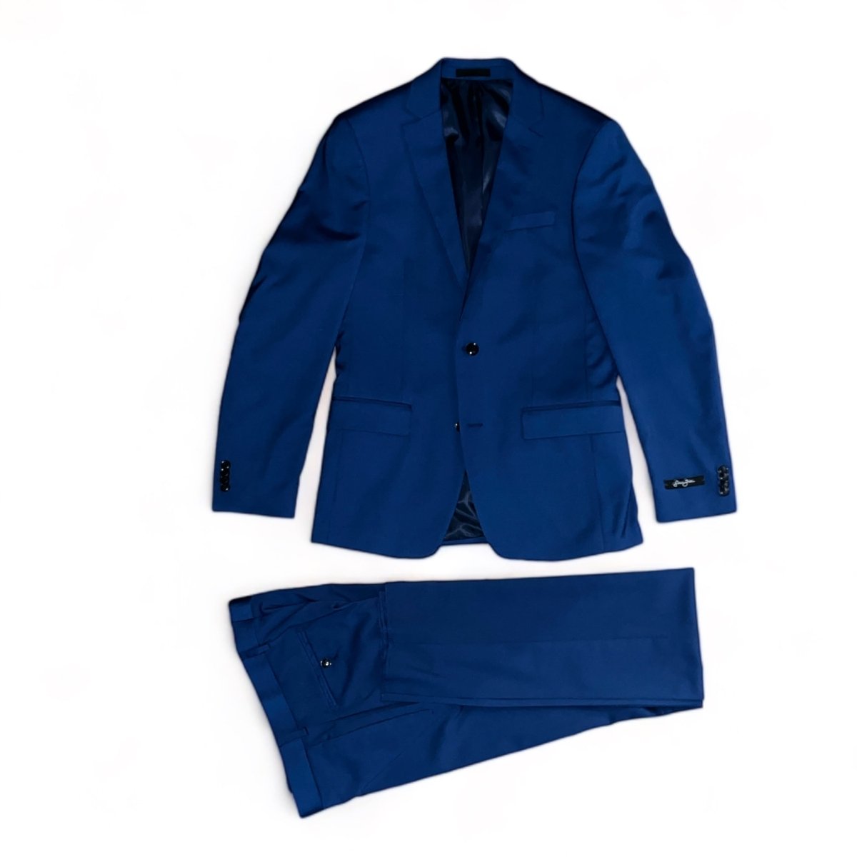 SJ Mens Extreme Slim Fit Mid Blue Suit_ Y0022 - NorthBoys