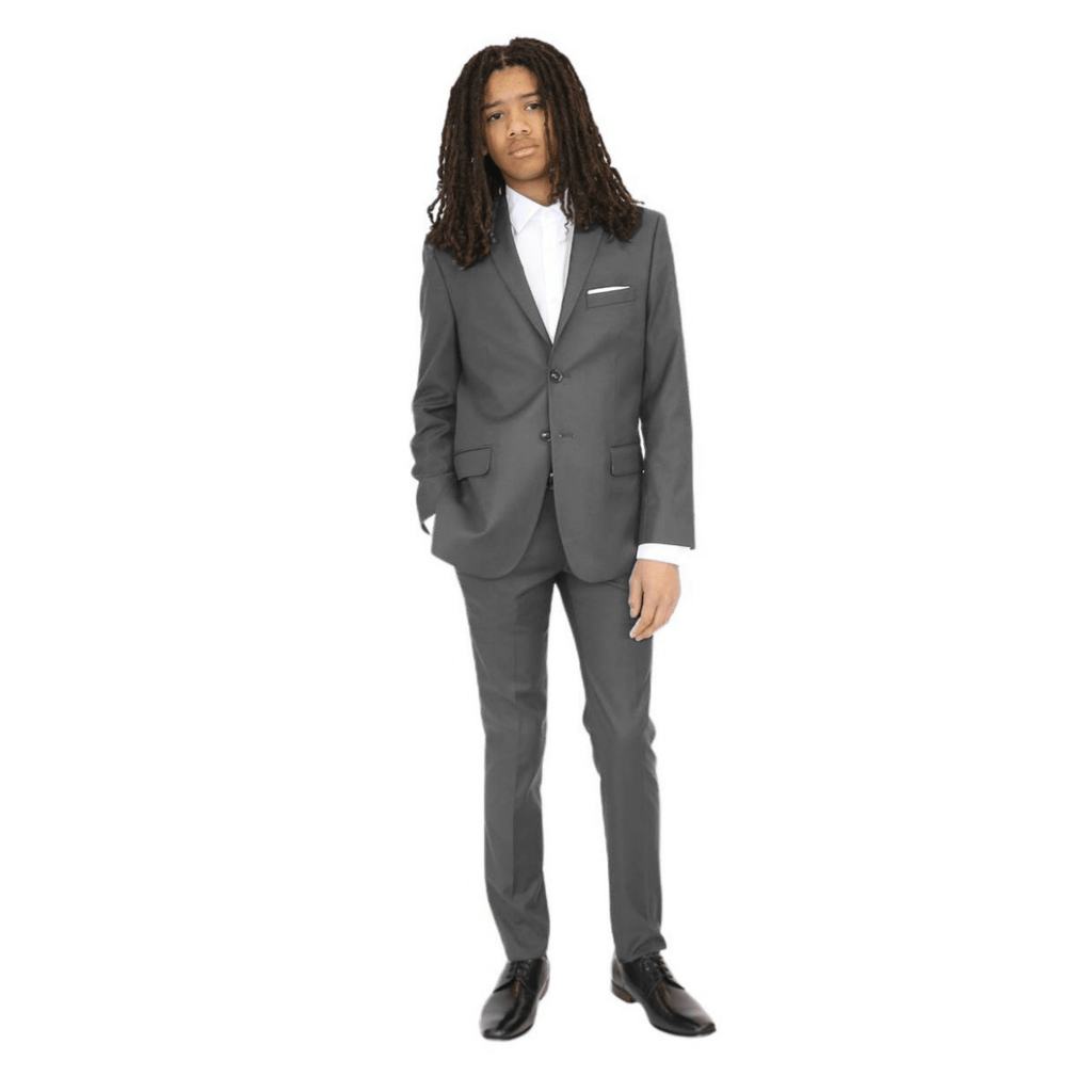 Tallia Boys Husky Charcoal Grey Suit Separates - NorthBoys