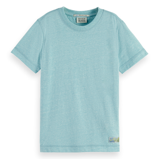Scotch & Soda Boys Regular Fit Melange T-Shirt_ 179493