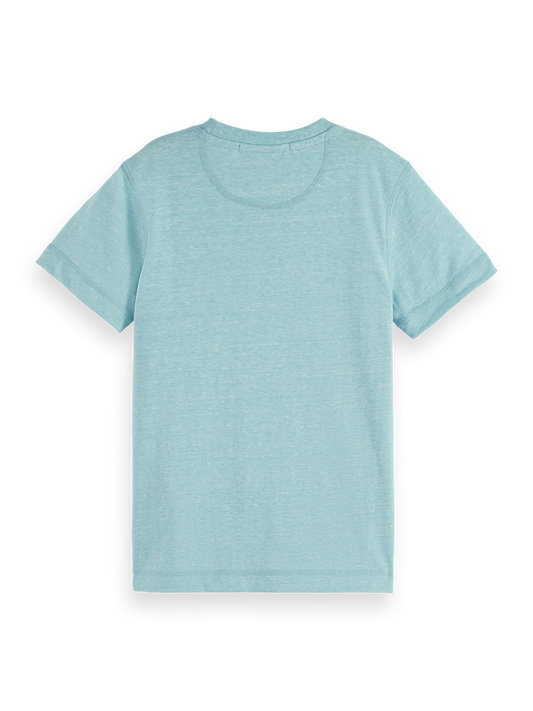 Scotch & Soda Boys Regular Fit Melange T-Shirt_ 179493