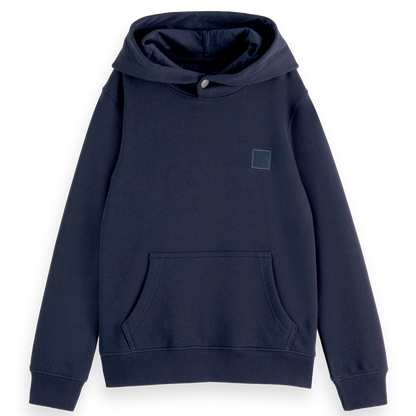 Scotch & Soda Boys Regular Fit Logo Badge Hoodie_ 179471