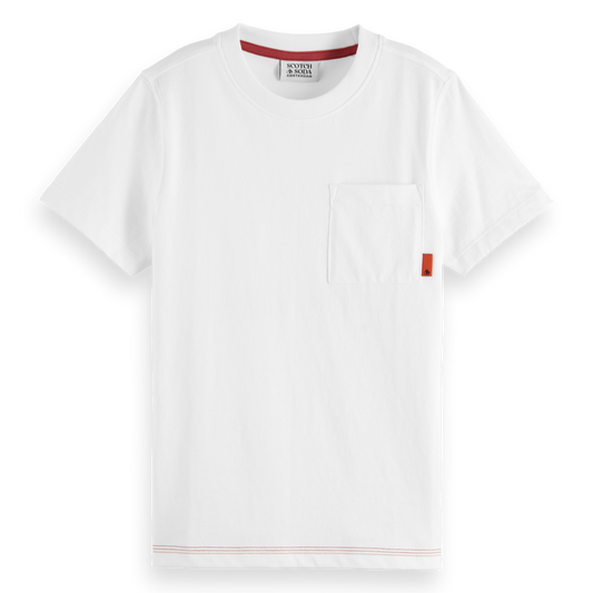 Scotch & Soda Boys Regular Fit Classic Pocket T-Shirt_ 179490