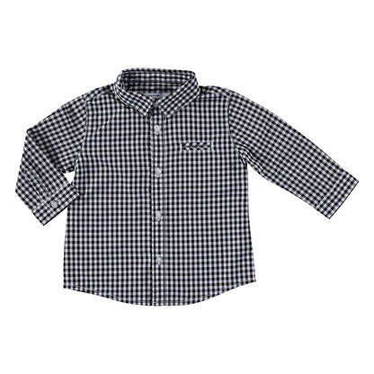 Mayoral Baby L/s Poplin Check Shirt 2145-58