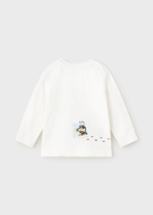 Mayoral Baby Detective L/s T-Shirt   2066-36