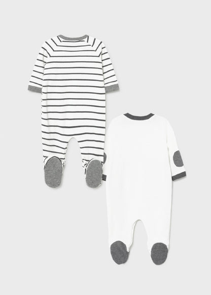 Mayoral Baby 2 Pcs Romper And Bib set 2686-49