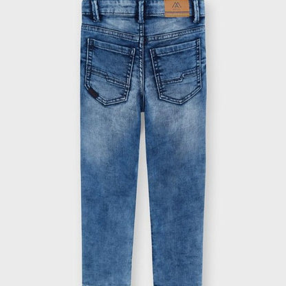 Mayoral Mini Soft Denim Medium Blue Jeans 4562-91