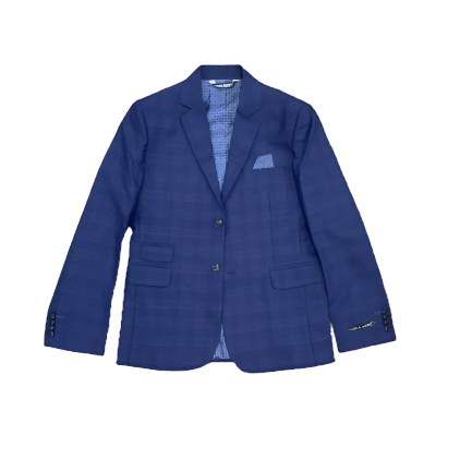 Leo & Zachary Boys Slim Marine Blue Suit