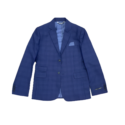 Leo & Zachary Boys Slim Marine Blue Suit-5819