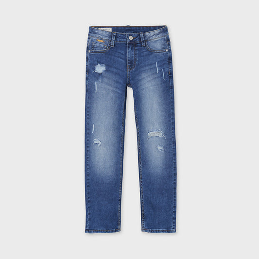 Nukutavake Boys Denim Ripped Jeans