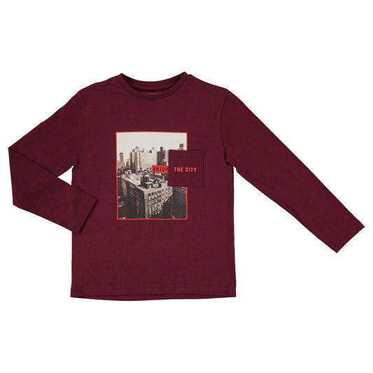 Nukutavake Boys L/s " Enjoy City "T-Shirt 7003-55