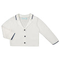 Abel & Lula Baby Cardigan_White 5344 - 1 - NorthBoys