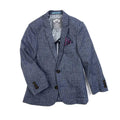 Appaman Boys Chambray Stripe Linen Sports Jacket - NorthBoys