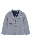 Emporio Armani Boys Linen 2 Piece Suit-NorthBoys