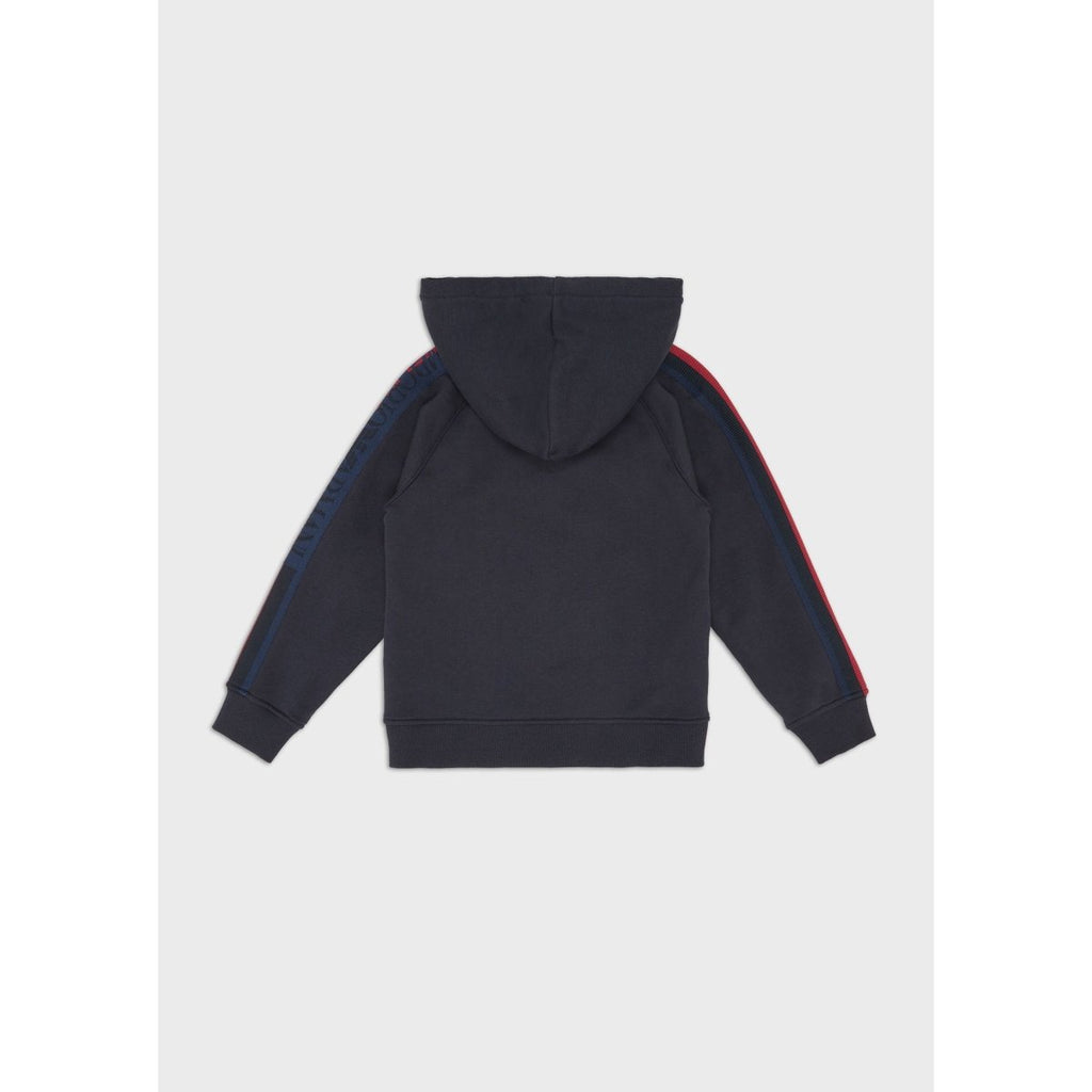 Emporio Armani Boys Navy Hooded Sweatshirt - NorthBoys