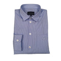Emporio Armani Boys Printed Blue Dress Shirt 3H4C09 - F710 - NorthBoys