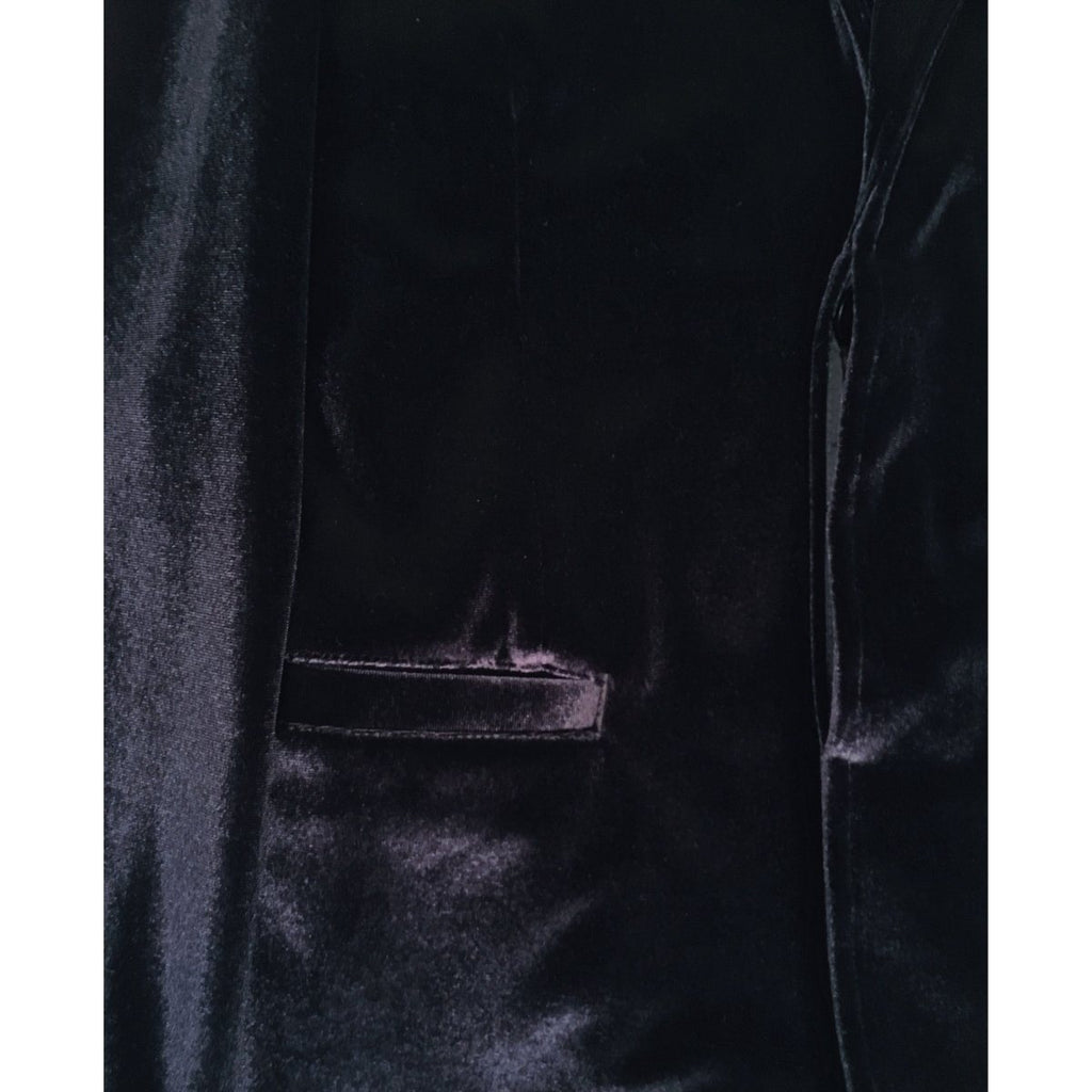 Emporio Armani Boys Royal Blue Velvet Blazer 192 6G4GJ6 - NorthBoys