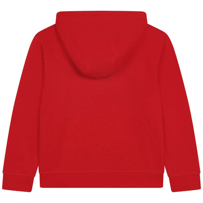 HUGO Hooded Sweatshirt_Red G25116-990