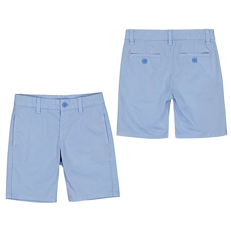 Mayoral Mini Basic Twill Chino Shorts_Blue 202-74
