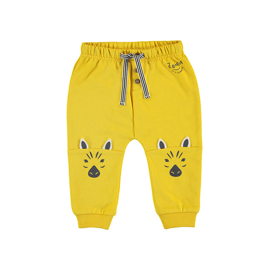 Mayoral Baby Knit Pants_ Yellow 1508-86