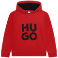 HUGO Hooded Sweatshirt_Red G25116 - 990 - NorthBoys