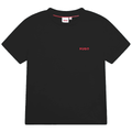 HUGO T-Shirt w/Logo _Black G25104 - 09B - NorthBoys