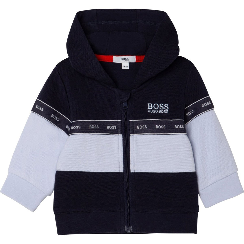 Hugo Boss Baby Boys T-Shirt+Trousers+Cardigan Set J98330 - NorthBoys