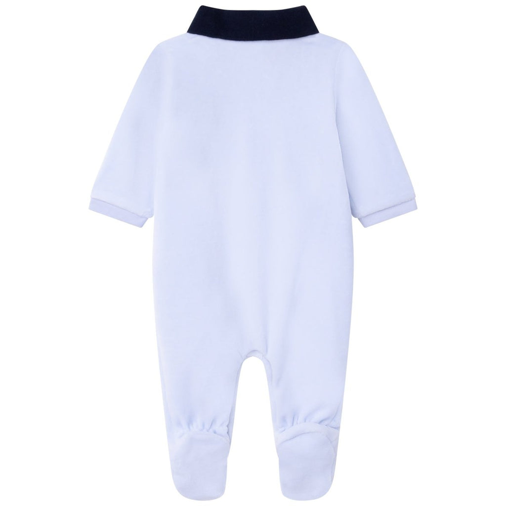 Hugo Boss Baby Polo Velour Sleeper_Blue J97195 - NorthBoys
