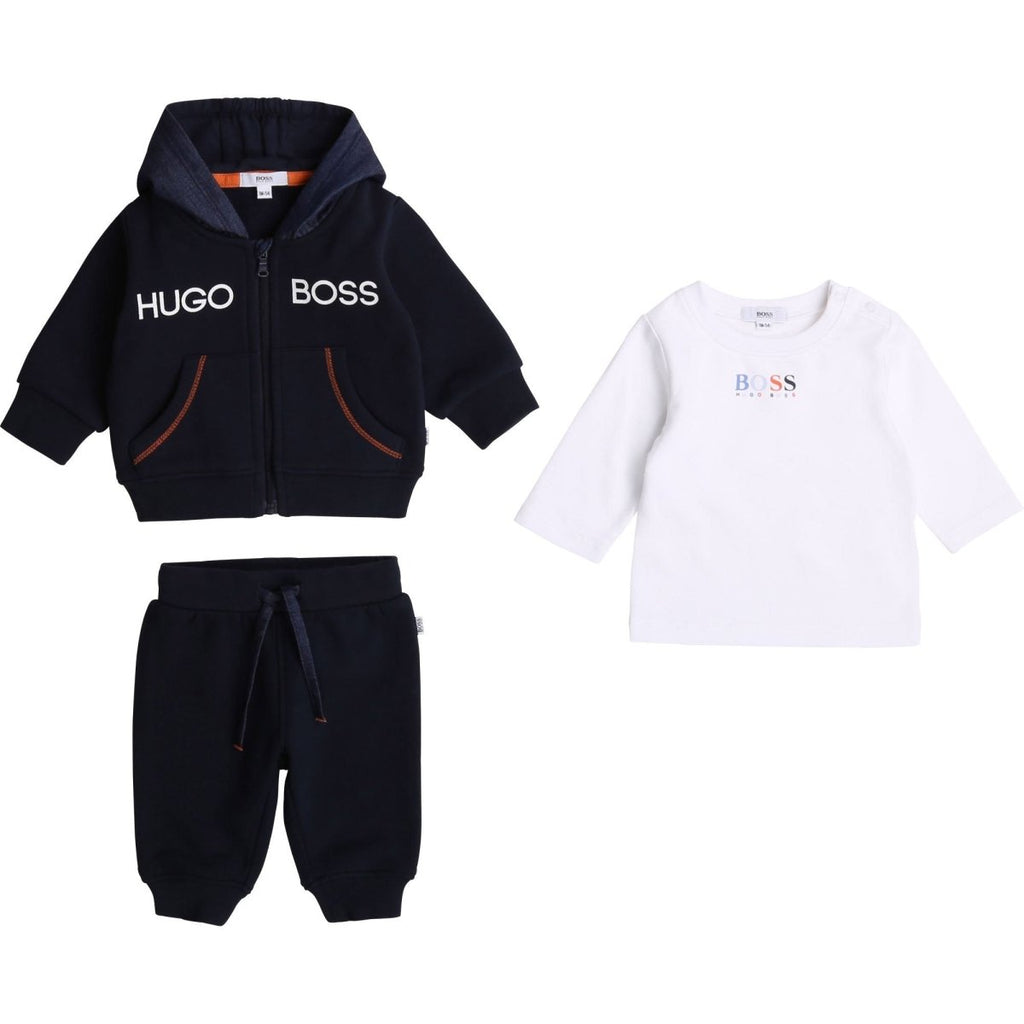 Hugo Boss Baby T-Shirt, Pants and Sweater Set - NorthBoys