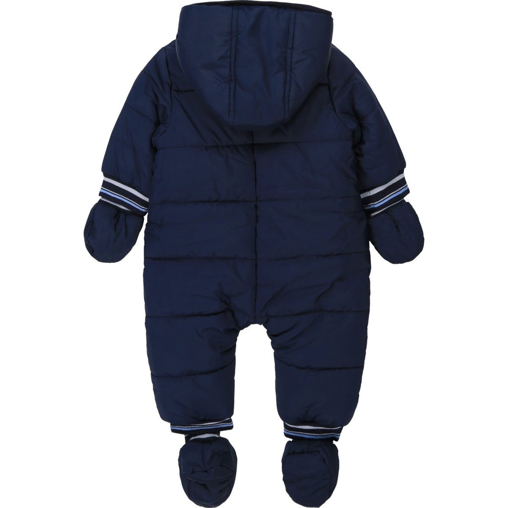 Hugo Boss Baby water-repellent snowsuit with faux-fur lining J96087-NorthBoys