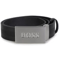 Hugo Boss Boys Black Belt w/Metal Buckle & Logo _Black J20395 - 09B - NorthBoys