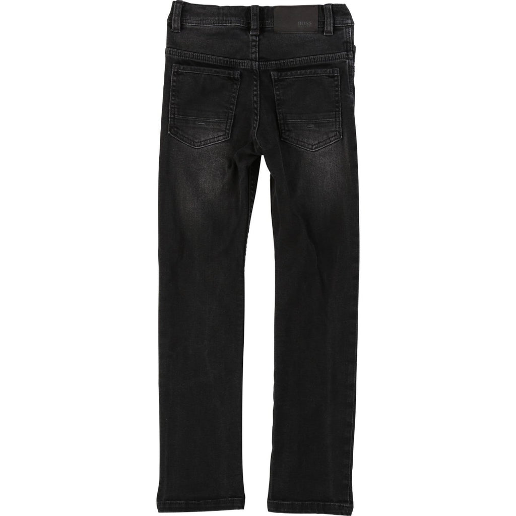 Hugo Boss Boys Black Skinny Jeans - NorthBoys