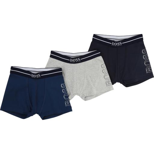 Hugo Boss Boys Boxers (Set of 3) 172 J27065 Underwear Hugo Boss Slate Blue 8R 