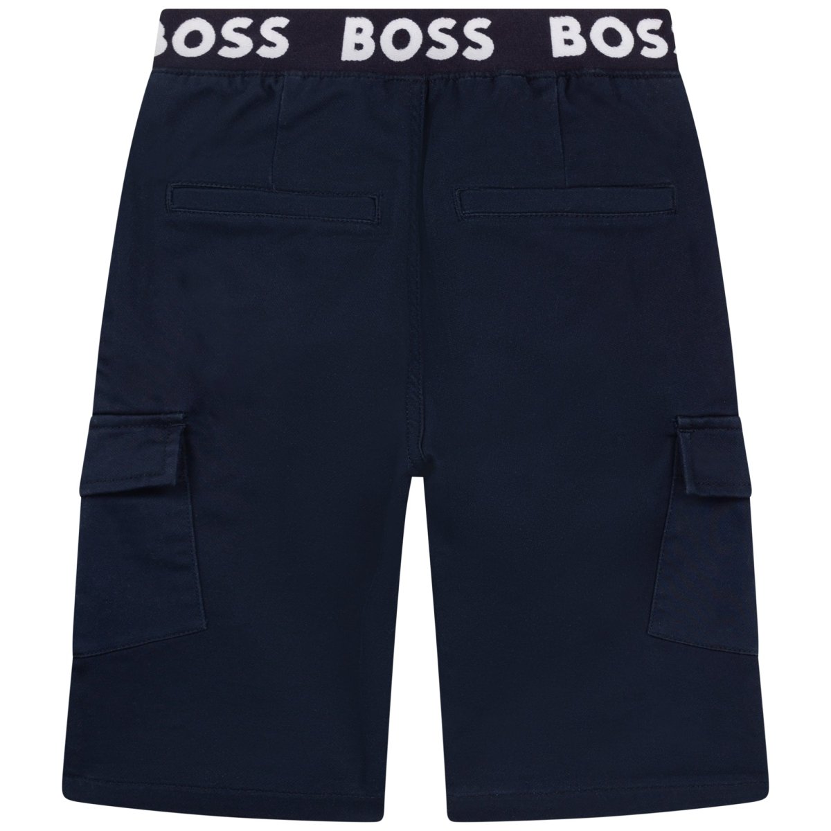 Hugo Boss Boys Cargo Bermuda Shorts_ Navy J24741 - 849 - NorthBoys