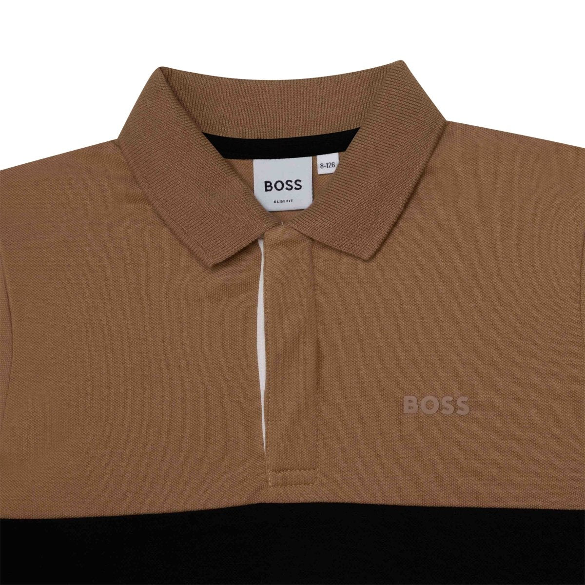 Hugo Boss Boys Color Blocked Polo _Black J25M31 - 269 - NorthBoys