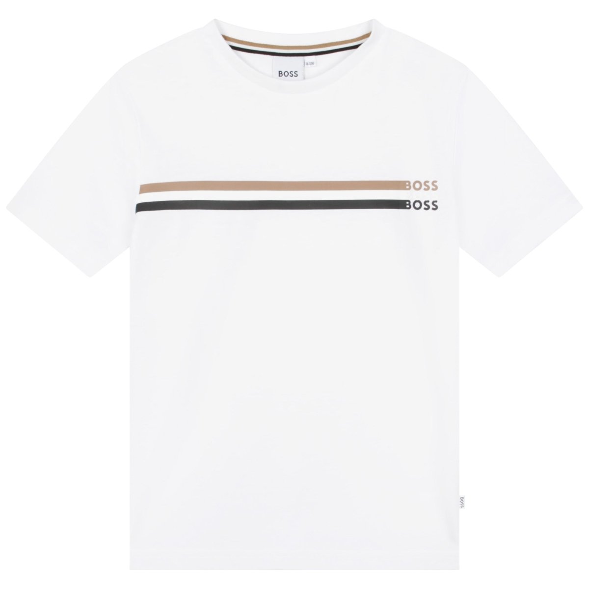 Hugo Boss Boys Fitted T-Shirt _ White J25O18 - 10P - NorthBoys
