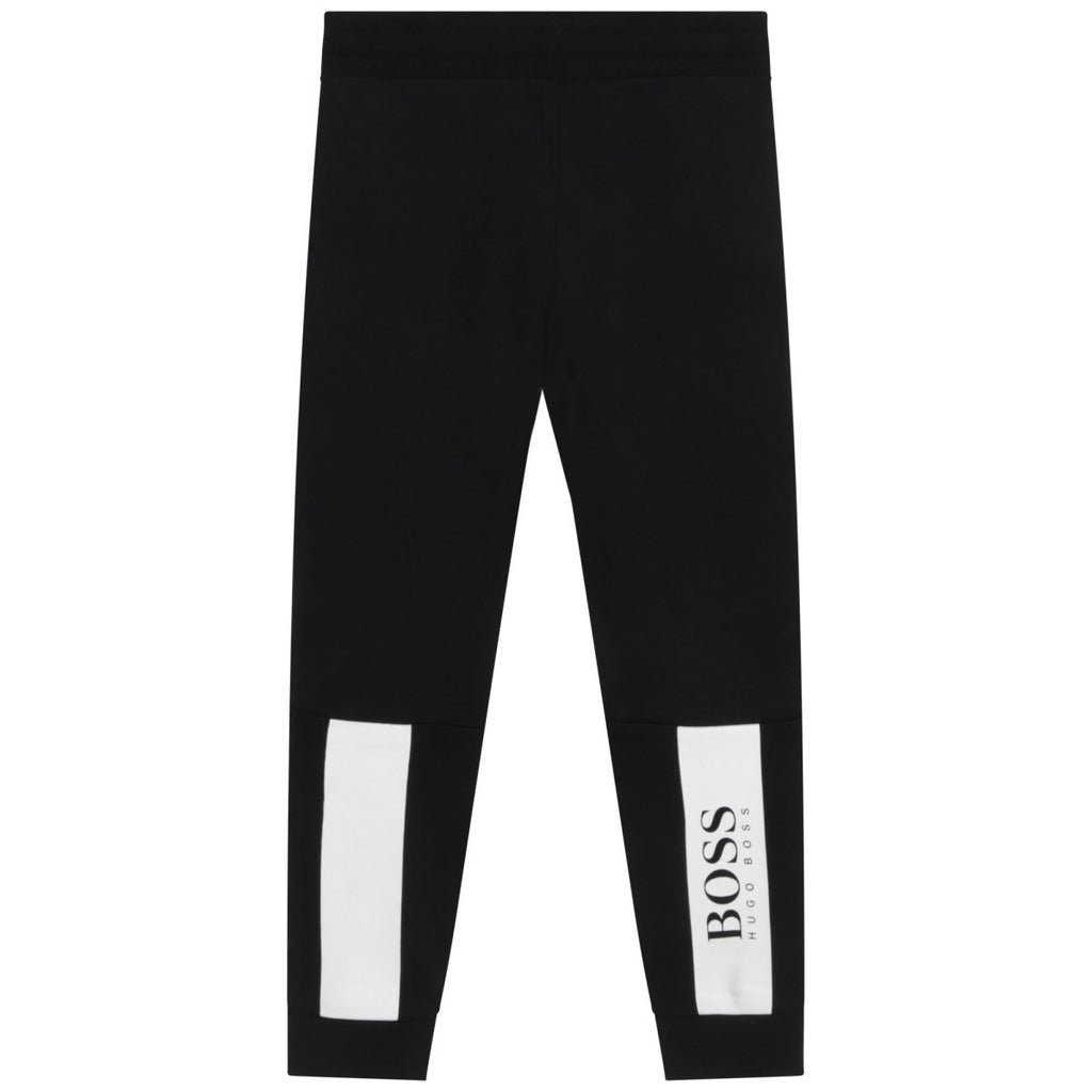 Hugo Boss Boys Hoodie & Pant Set_ Black J28099 - 09B - NorthBoys