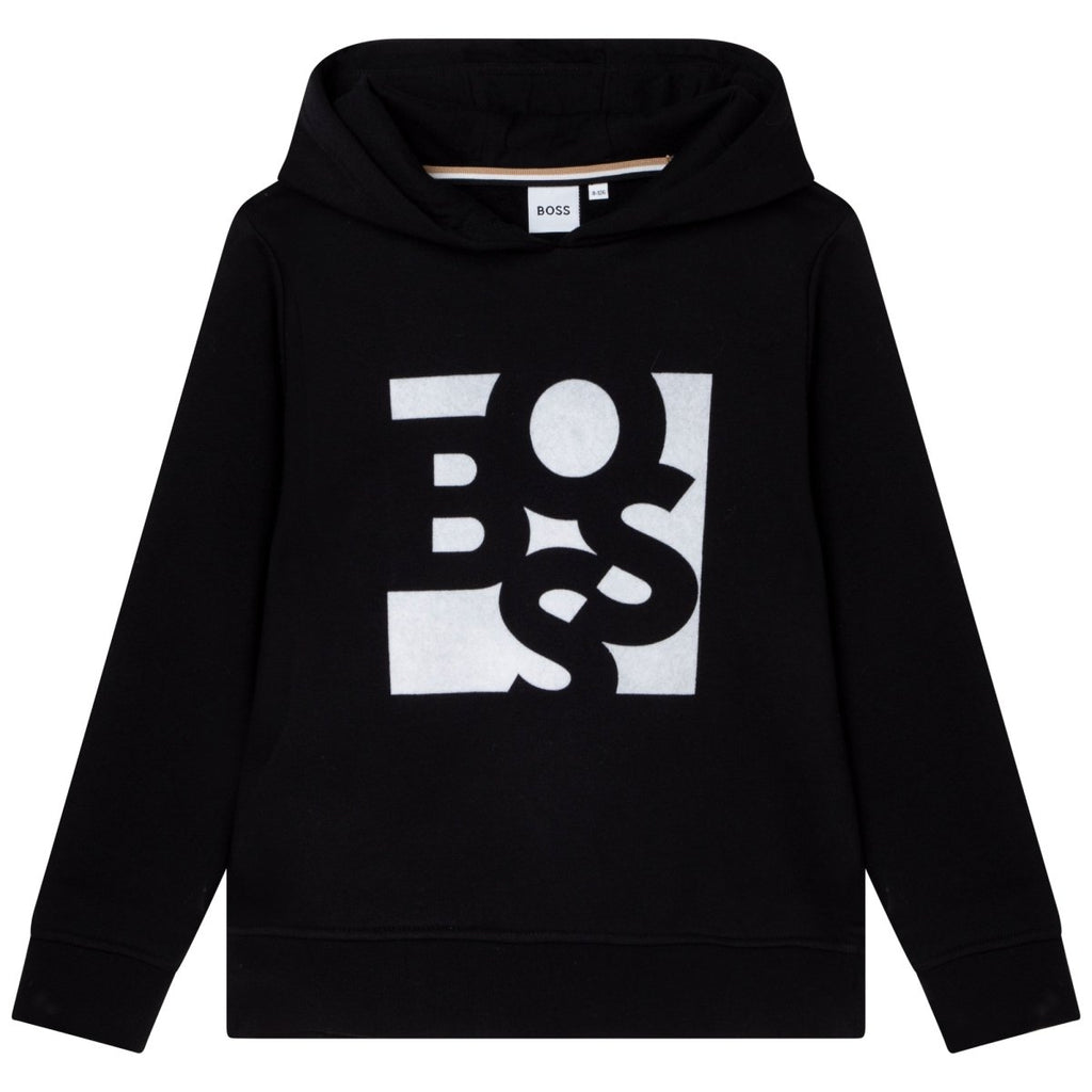 Hugo Boss Boys Hoodie _Black J25M66 - 09B - NorthBoys