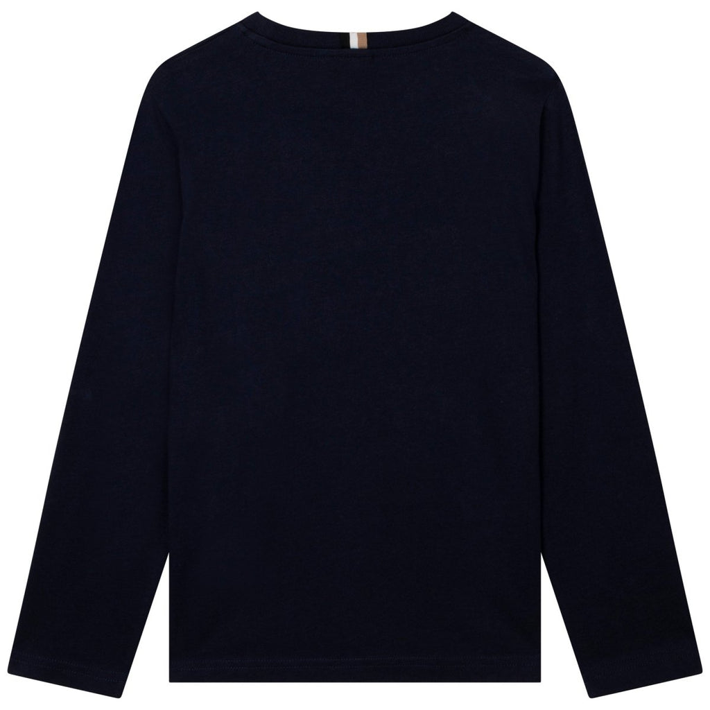 Hugo Boss Boys L/S Shirt _Navy J25M19 - 849 - NorthBoys