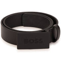 Hugo Boss Boys Leather Belt w/Metal Buckle_ Black J20355 - 09B - NorthBoys