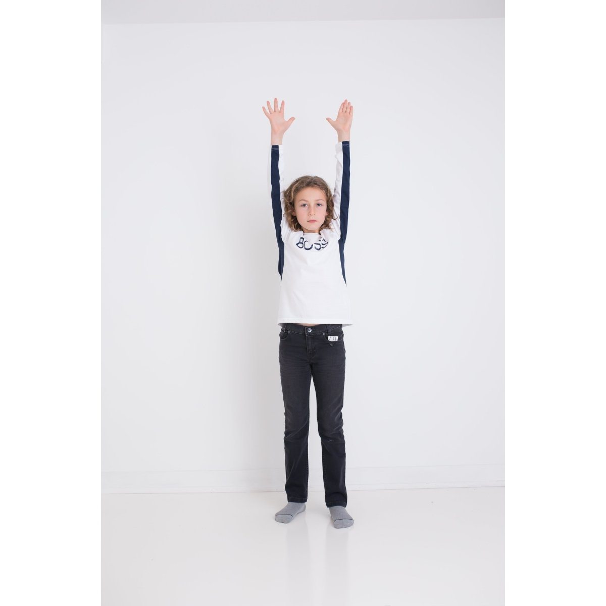 Hugo Boss Boys Long Sleeve T-Shirt 192 J25E40 - NorthBoys