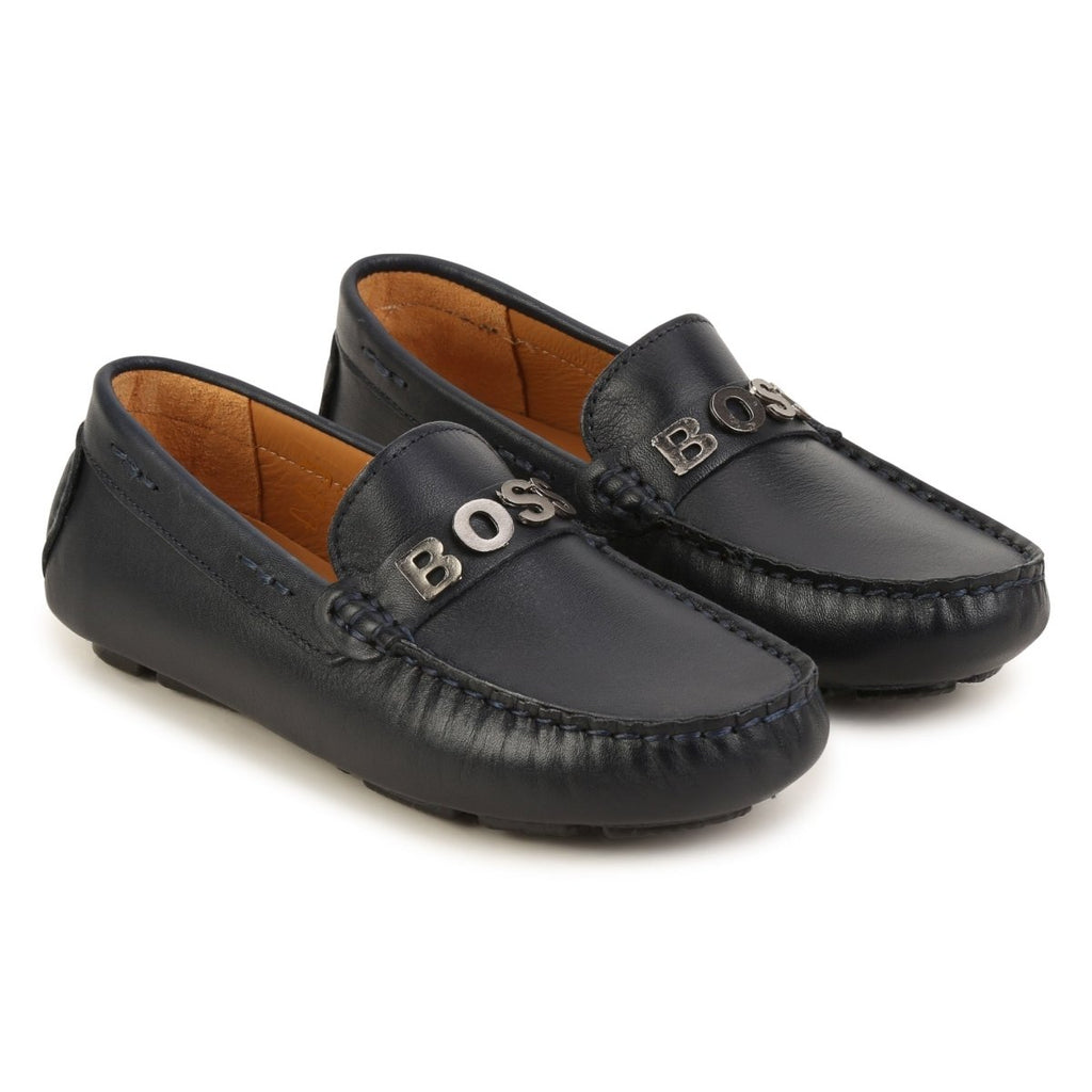 Hugo Boss Boys Moccasin_Navy J29341 - 849 - NorthBoys
