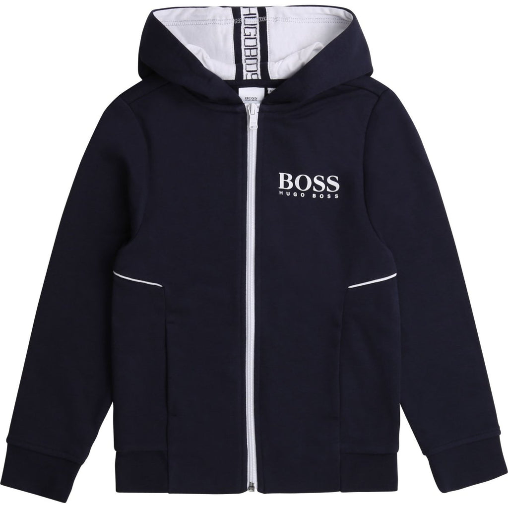 Hugo Boss Boys Navy Sweatshirt - NorthBoys