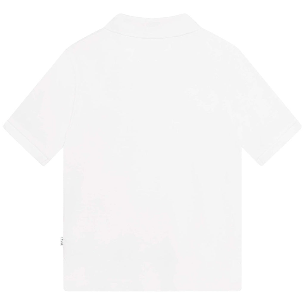 Hugo Boss Boys S/S Polo _White J25M26 - 10B - NorthBoys