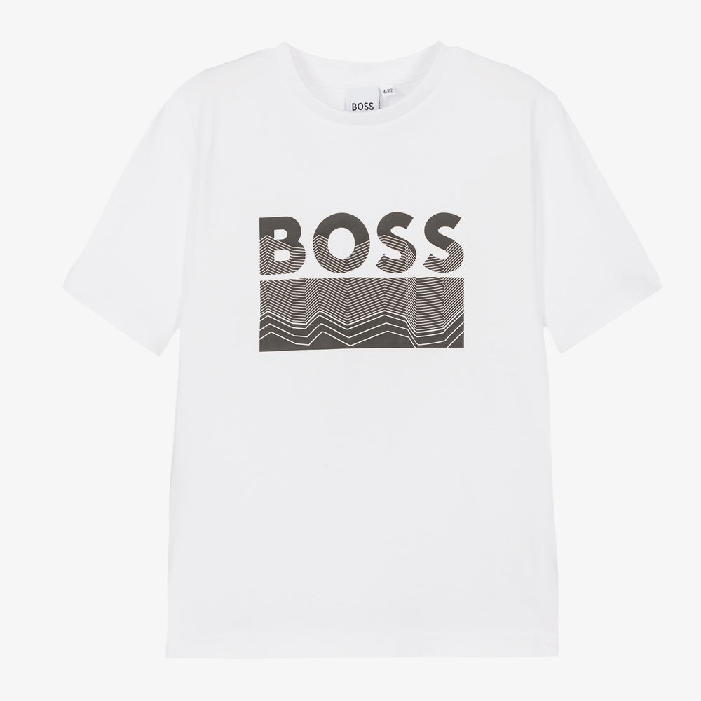 Hugo Boss Boys S/S T-Shirt _White J25M02 - 10B - NorthBoys