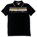 Hugo Boss Boys Short Sleeve Polo _Black J25O26 - 9B - NorthBoys