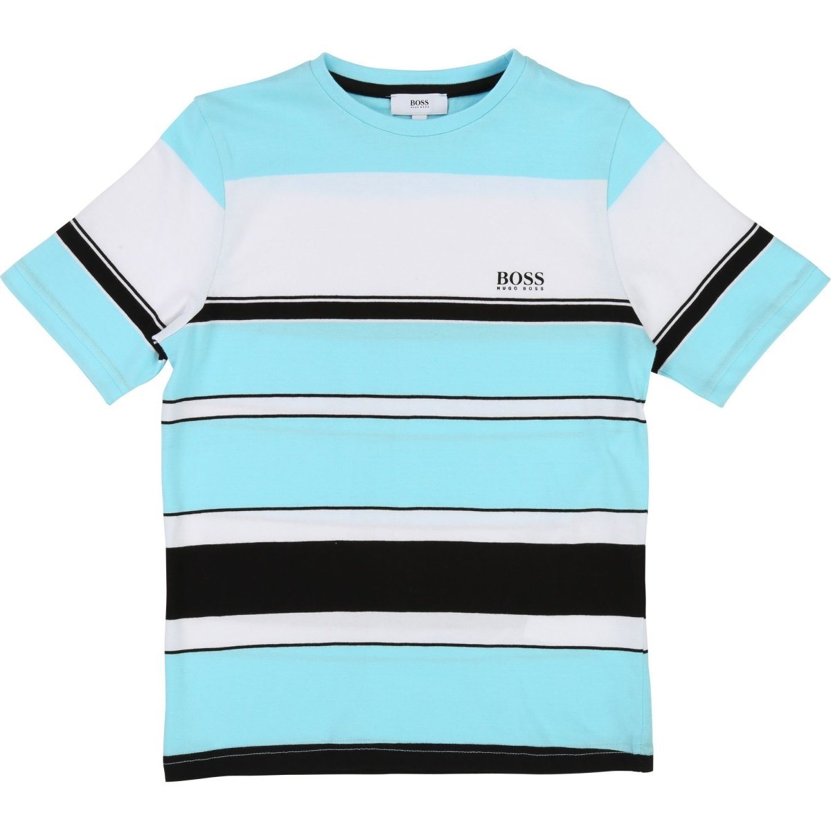 Hugo Boss Boys Short Sleeve Striped T-Shirt J25D83 - NorthBoys